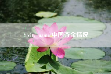 白城中国夺金情况