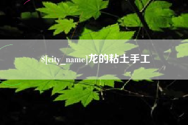 白城龙的粘土手工