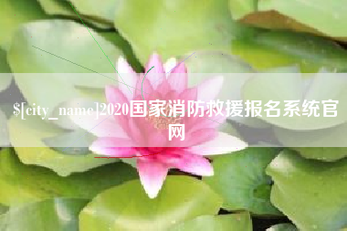 白城2020国家消防救援报名系统官网