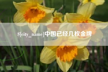 白城中国已经几枚金牌