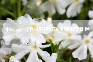 白城中国消防救援学院男女比例