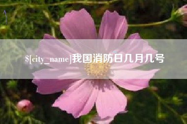 白城我国消防日几月几号