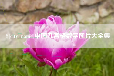 白城中国九宫格数字图片大全集