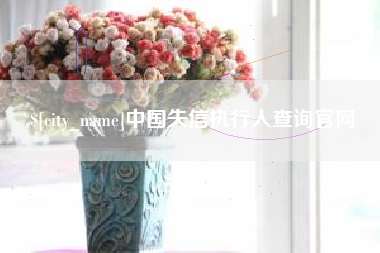 白城中国失信执行人查询官网