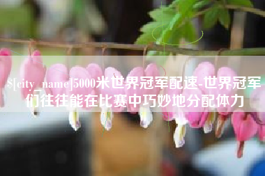 白城5000米世界冠军配速-世界冠军们往往能在比赛中巧妙地分配体力