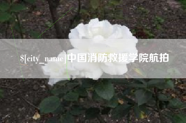 白城中国消防救援学院航拍