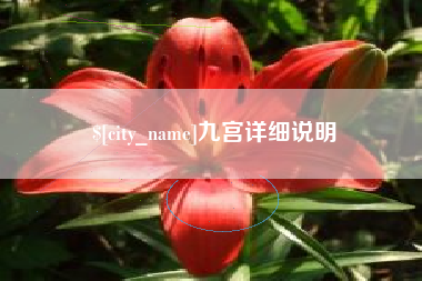 白城九宫详细说明