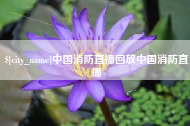 白城中国消防直播回放中国消防直播