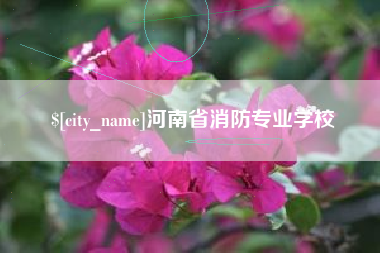 白城河南省消防专业学校